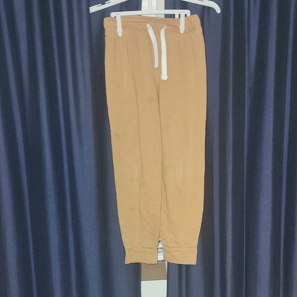 Old Navy Tan Joggers with Drawstring
